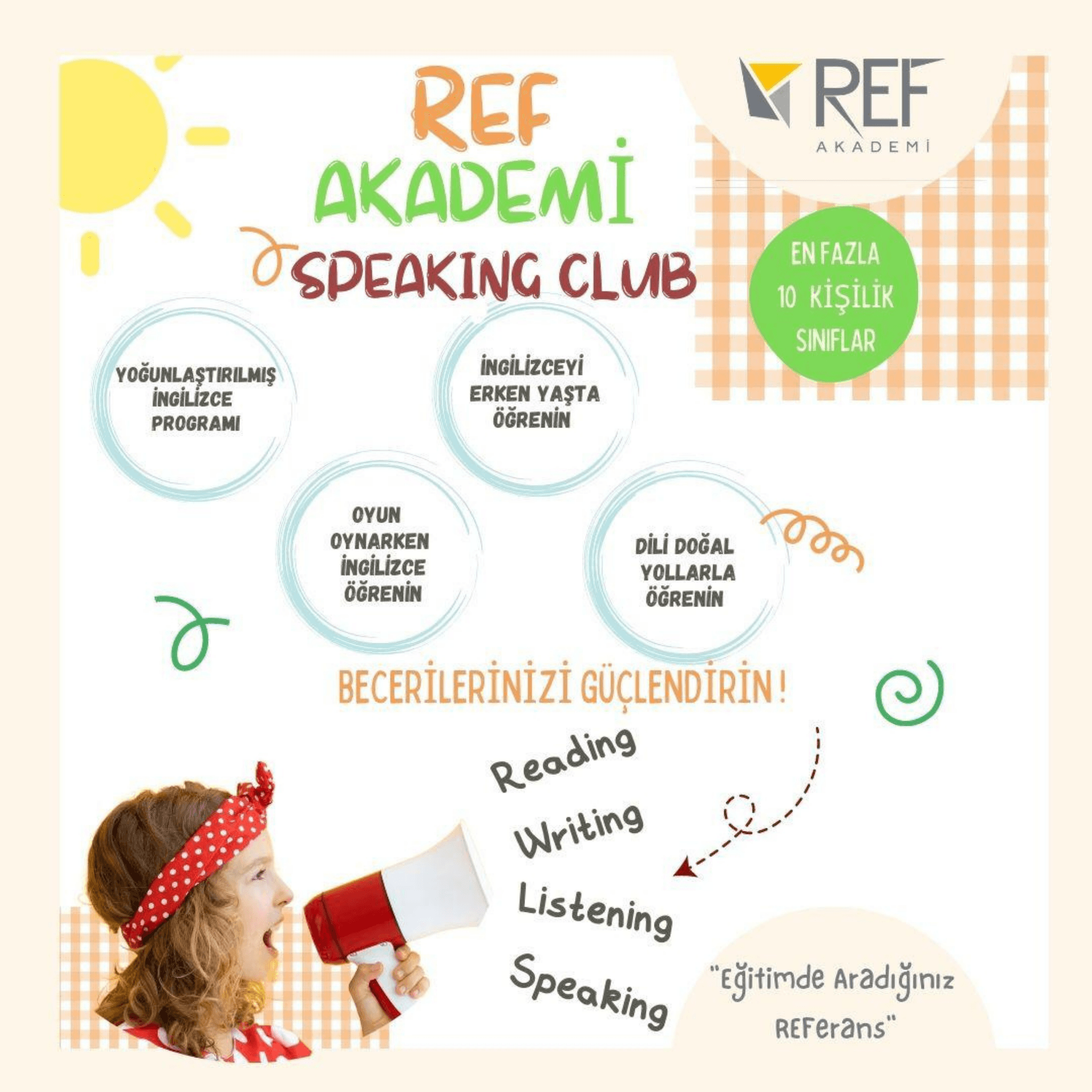 REF AKADEMİ SPEAKING CLUB